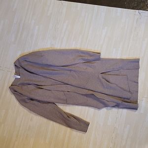 Long duster sweater size xs